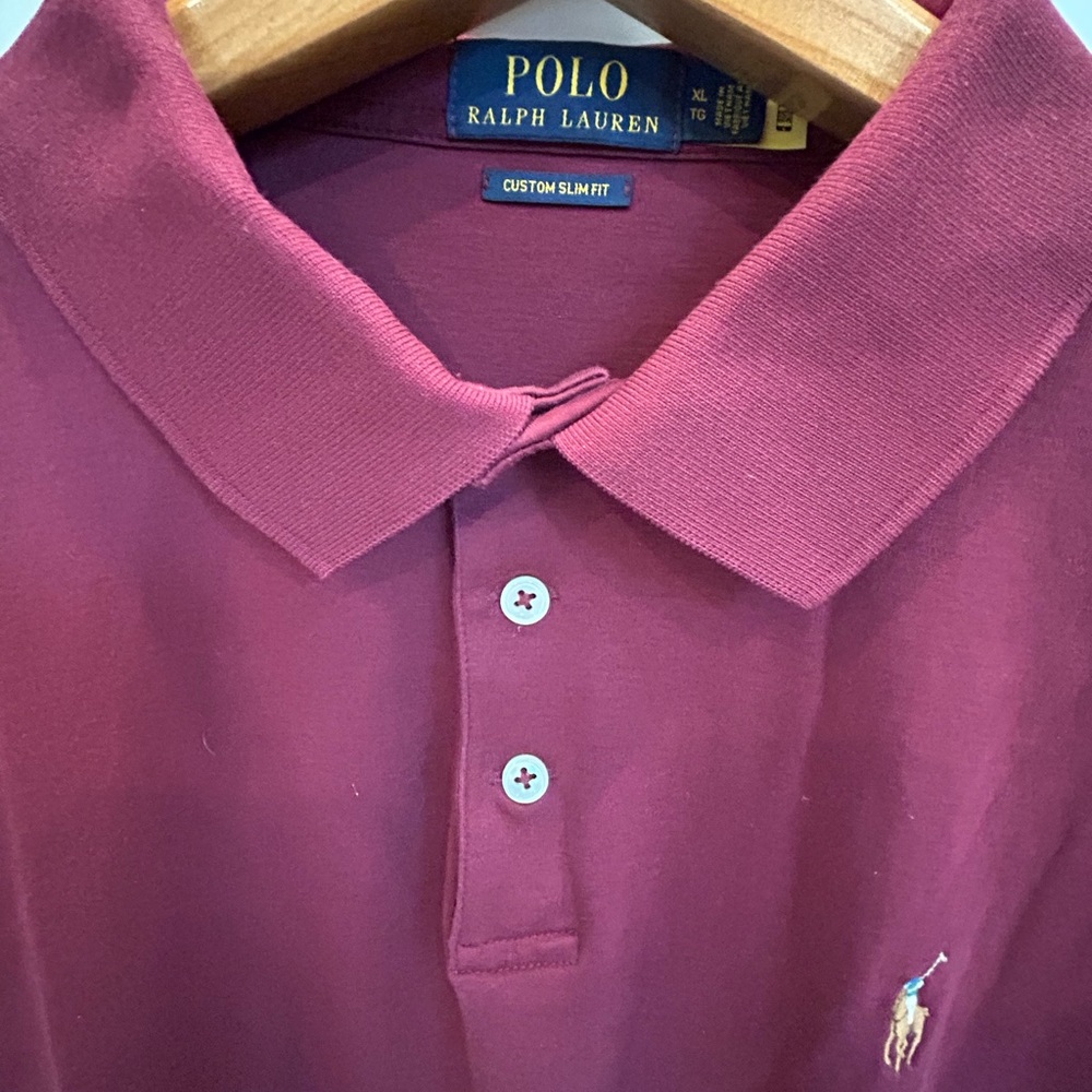 Polo Ralph Lauren Custom Slim Fit Polo Size XL